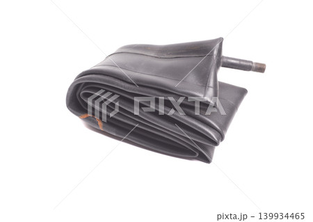 Camera bicycle after repair isolated on white background Camera bicycle after repair isolated on white background 139934465