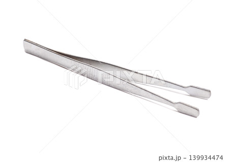 tweezers isolated on white background tweezers isolated on white background 139934474