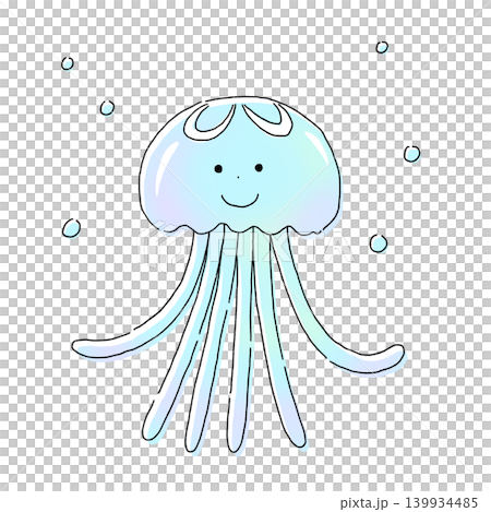 クラゲのイラスト クラゲのイラスト 139934485
