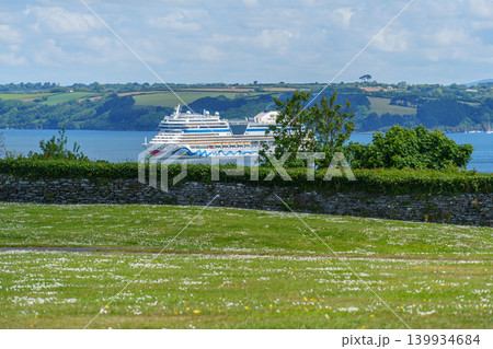 Falmouth at the coast of Cornwall in England Falmouth at the coast of Cornwall in England 139934684