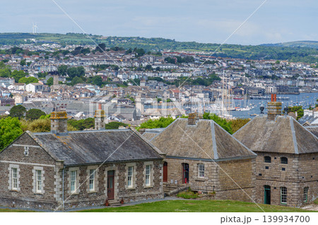Falmouth at the coast of Cornwall in England Falmouth at the coast of Cornwall in England 139934700