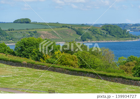 Falmouth at the coast of Cornwall in England Falmouth at the coast of Cornwall in England 139934727