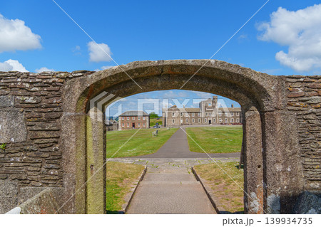 Falmouth at the coast of Cornwall in England 139934735