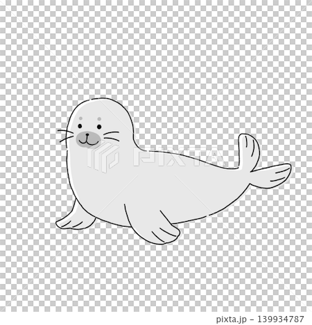 アザラシのイラスト 139934787