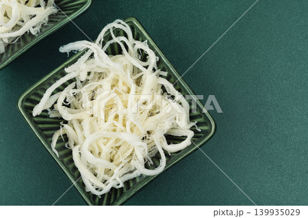Shredded Dried Squid, Traditional Snack Food 139935029