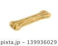 One bone dog treat on white background 139936029