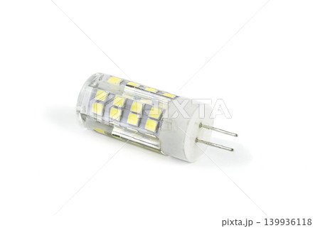 LED lamp on white background. LED lamp on white background. 139936118