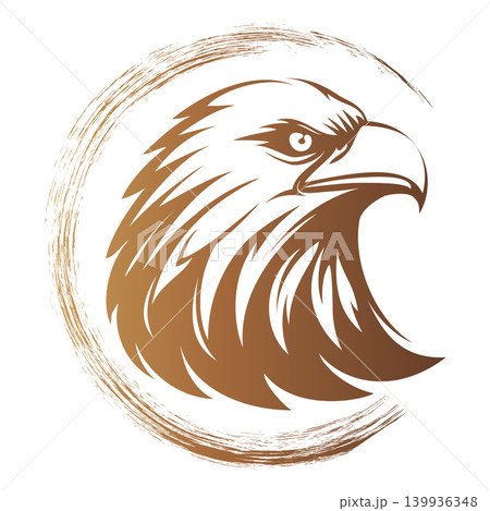 Eagle logo vector illustrations design template 139936348