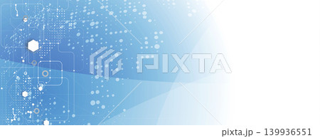 Digital cyberspace background representing big data, cloud computing, and AI 139936551