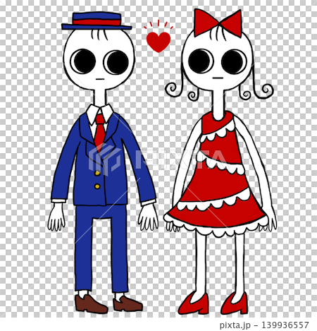 A painting of a man and woman in love gazing into each other's eyes. A painting of a man and woman in love gazing into each other's eyes. 139936557