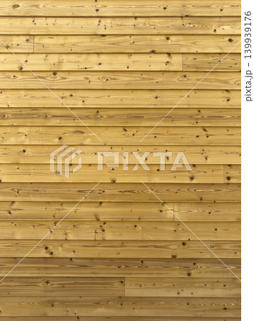 Horizontal Light Wood Siding Texture Background 139939176