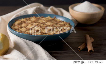 Aletria vermicelli pudding Aletria vermicelli pudding 139939372