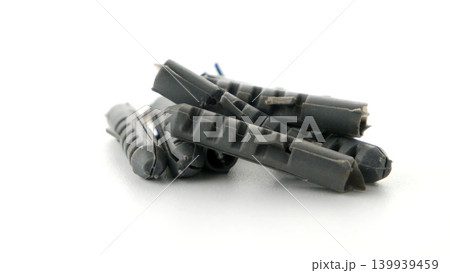 Grey plastic dowels Grey plastic dowels 139939459