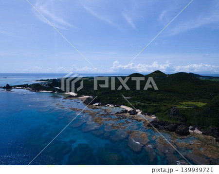 伊是名島空撮 139939721
