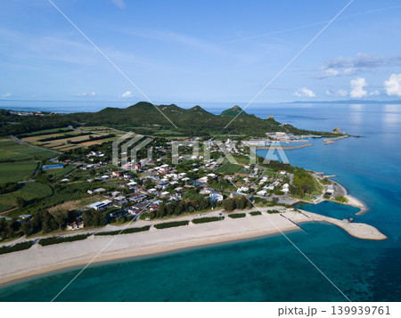 伊是名島空撮 139939761
