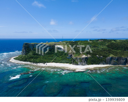 粟国島空撮 粟国島空撮 139939809