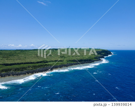 粟国島空撮 粟国島空撮 139939814