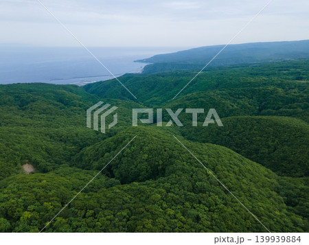 奥尻島空撮　北海道 139939884