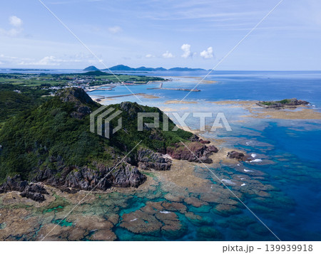 伊是名島空撮 伊是名島空撮 139939918