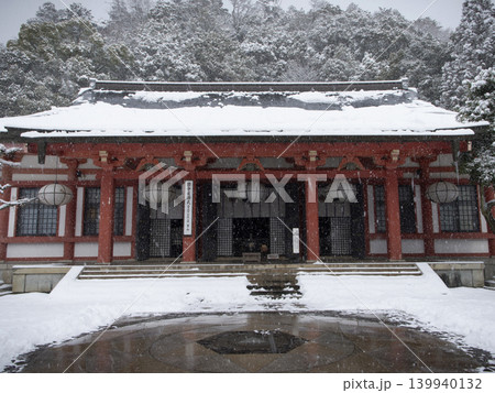 雪の鞍馬寺 139940132