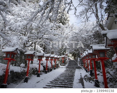 雪の鞍馬寺 雪の鞍馬寺 139940138