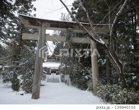 雪の十三神社 雪の十三神社 139940158