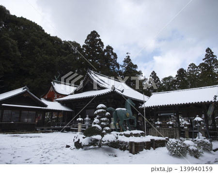 雪の野上八幡宮 雪の野上八幡宮 139940159