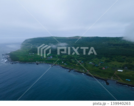 天売島空撮 北海道 天売島空撮 北海道 139940263