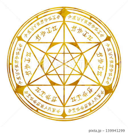 魔法陣(黄色) 魔法陣(黄色) 139941299