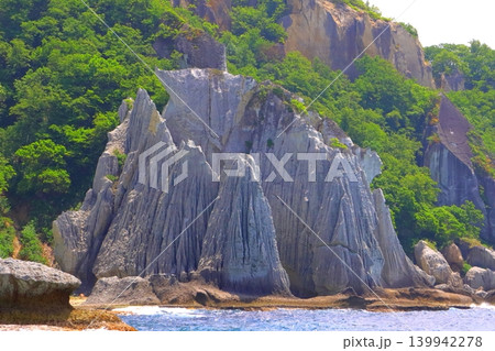 仏ヶ浦（仏ヶ浦遊覧船より・青森県佐井村） 139942278