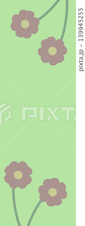 Muted abstract minimalist floral vertical background, spring botanical aesthetic for bookmarks, wall art and vertical banners Muted abstract minimalist floral vertical background, spring botanical aesthetic for bookmarks, wall art and vertical banners 139945255
