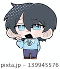 かわいい男の子学生 139945576