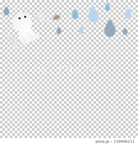 てるてる坊主 ライン てるてる坊主 ライン 139946211