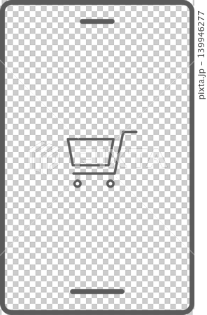 スマホ画面アイコン　ショッピングカート 139946277