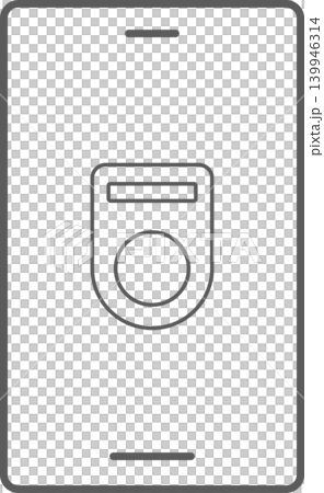Smartphone screen icon: Electronic payment Smartphone screen icon: Electronic payment 139946314