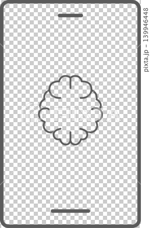 スマホ画面アイコン 人工知能 スマホ画面アイコン 人工知能 139946448
