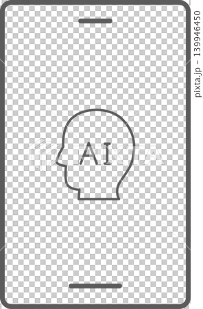 スマホ画面アイコン AI検索 スマホ画面アイコン AI検索 139946450