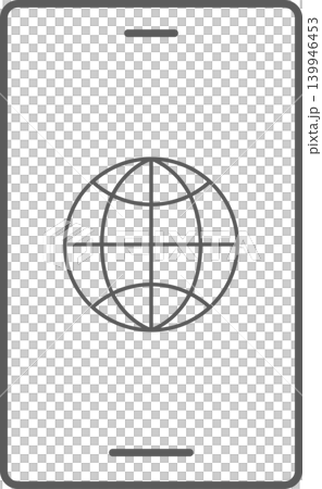 Smartphone screen icon: Network Smartphone screen icon: Network 139946453