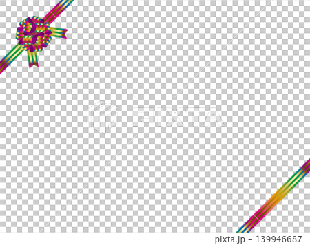 リボン花、縞金、斜F、22虹極 139946687