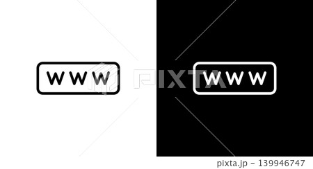 WWWのアイコン インターネット WEBサイト WWWのアイコン インターネット WEBサイト 139946747