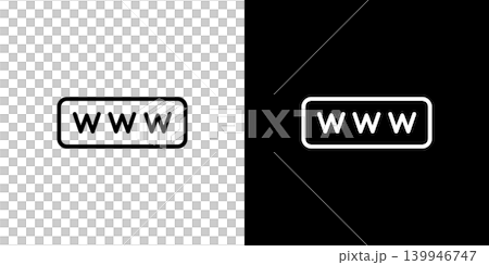 WWWのアイコン インターネット WEBサイト WWWのアイコン インターネット WEBサイト 139946747