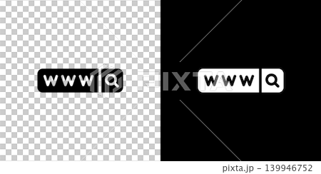 WEB検索窓アイコン インターネット 検索 139946752