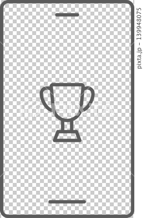 Smartphone screen icon: Trophy Smartphone screen icon: Trophy 139948075
