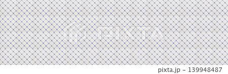 White ceramic tiles with blue floral and geometric diamond seamless pattern. White ceramic tiles with blue floral and geometric diamond seamless pattern. 139948487