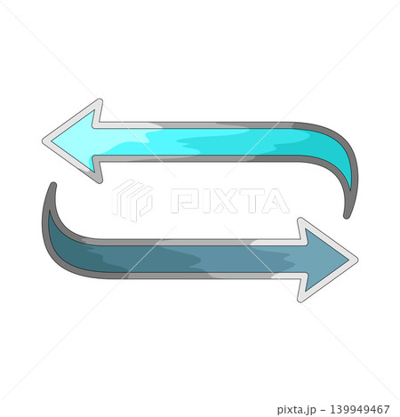 Illustration of Arrow Swap Illustration of Arrow Swap 139949467