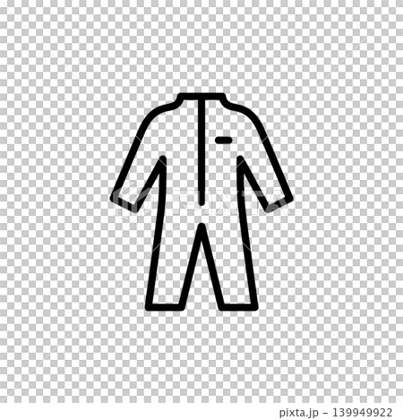 Full Body Coveralls Icon Full Body Coveralls Icon 139949922