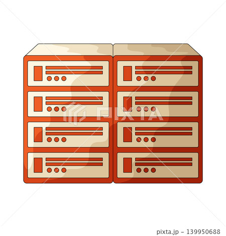 Illustration of Data Storage Illustration of Data Storage 139950688