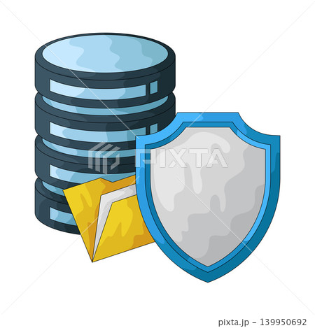 Illustration of Data Backup Illustration of Data Backup 139950692