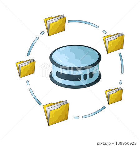 Illustration of Data 139950925