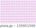 タイルのような柄　背景素材 139951500